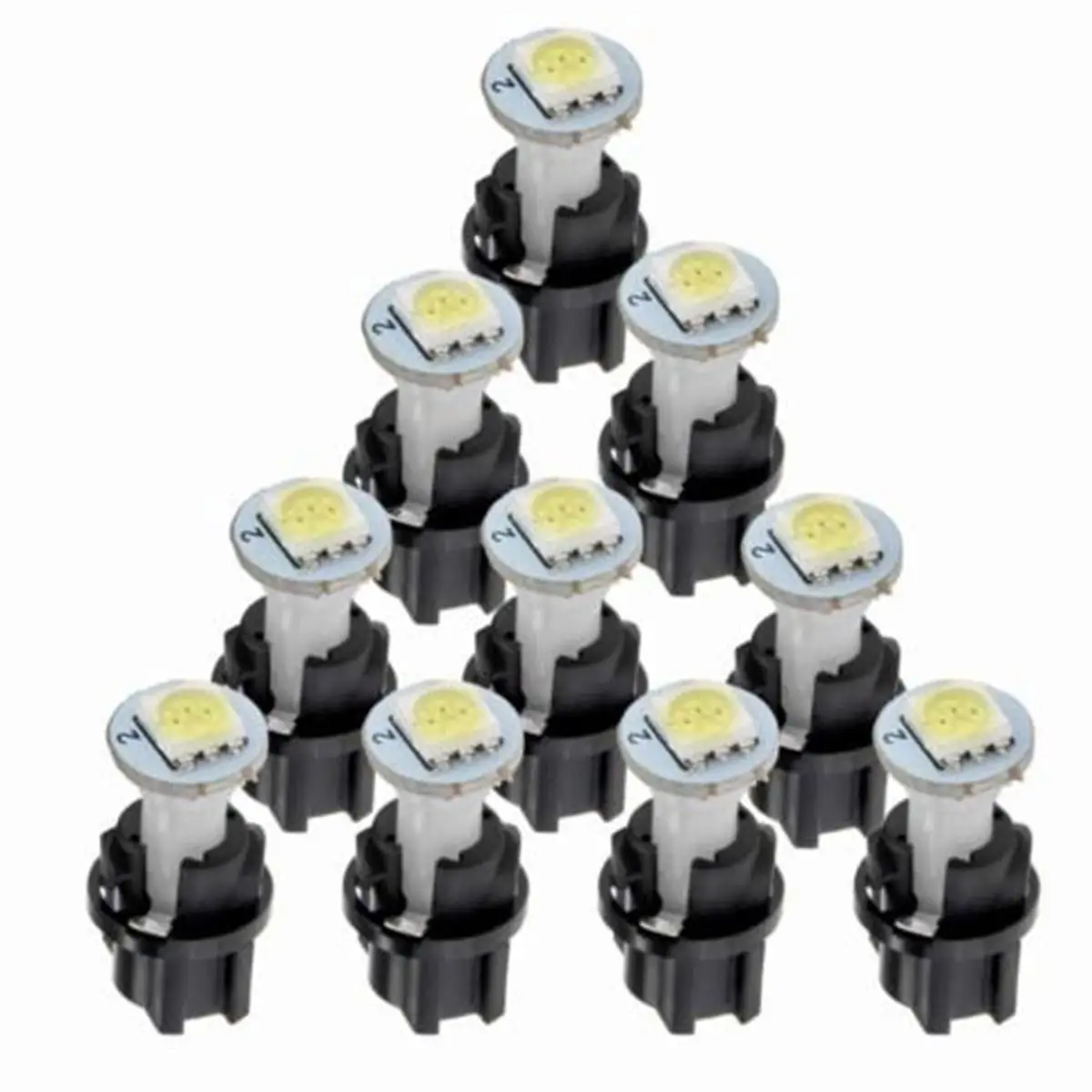 30 комплектов DC 12V 0 2 W T5 спиральная розетка для приборной панели автомобиля