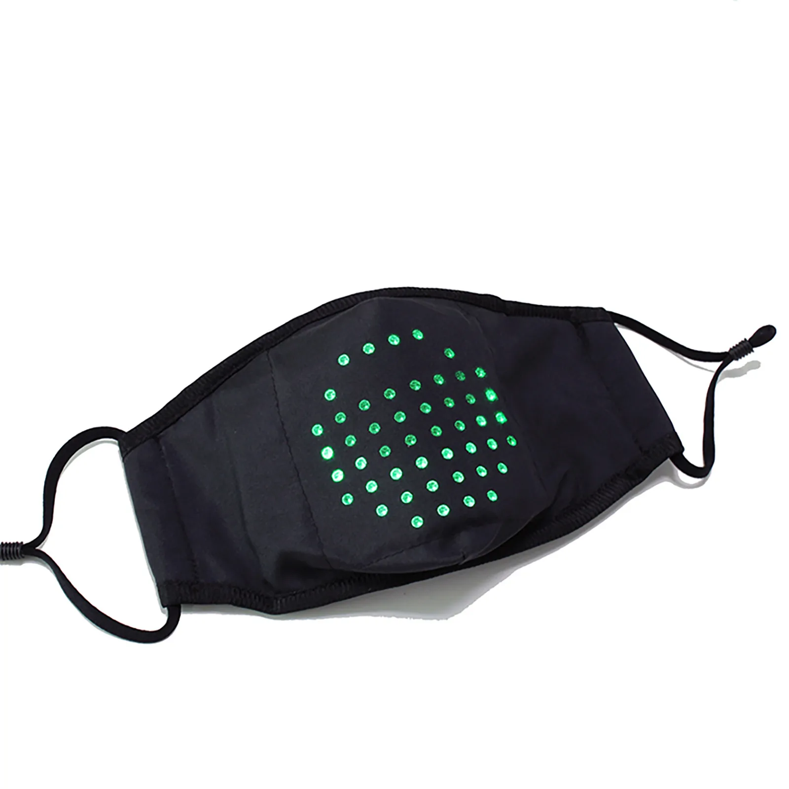 Маска для косплея со светодиодной подсветкой многоразовая бандана взрослых с