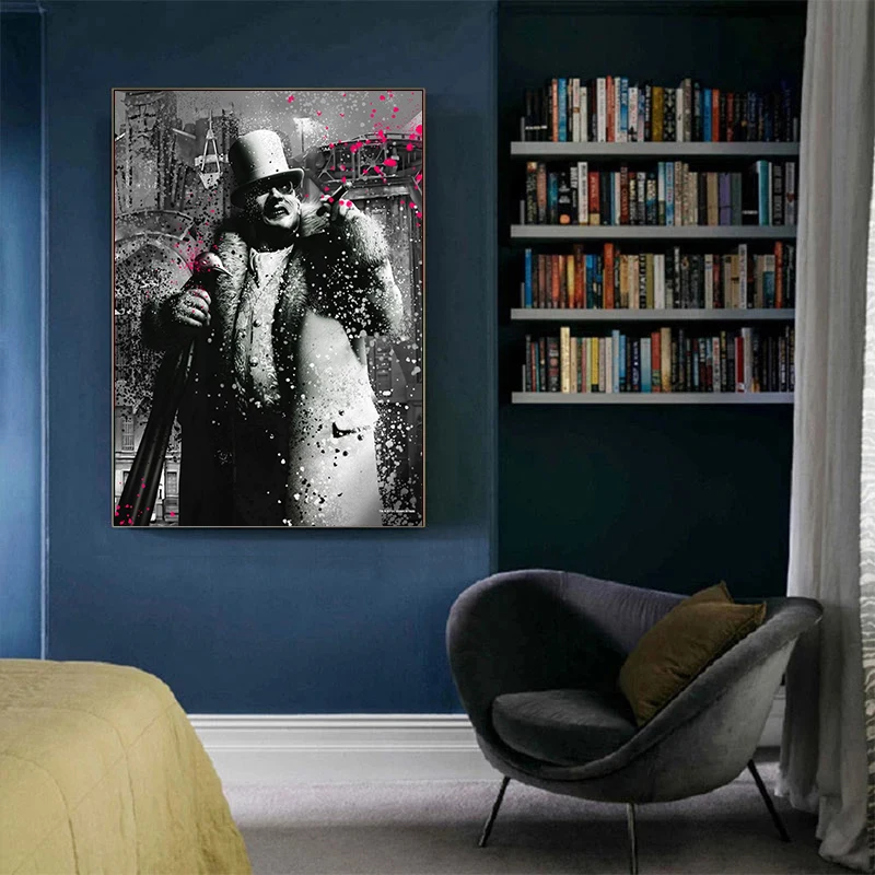 Набор для рисования на холсте комиксов Marvel DC плакаты и принты Женщина-кошка