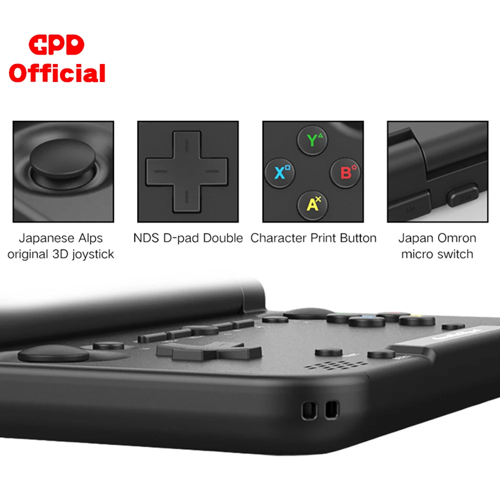 GPD XD Plus Android 7,0 5 дюймов Сенсорный экран 4 ГБ/32 ГБ флэш-памяти, Процессор MTK 8176 гекса-core портативный планшет ПК