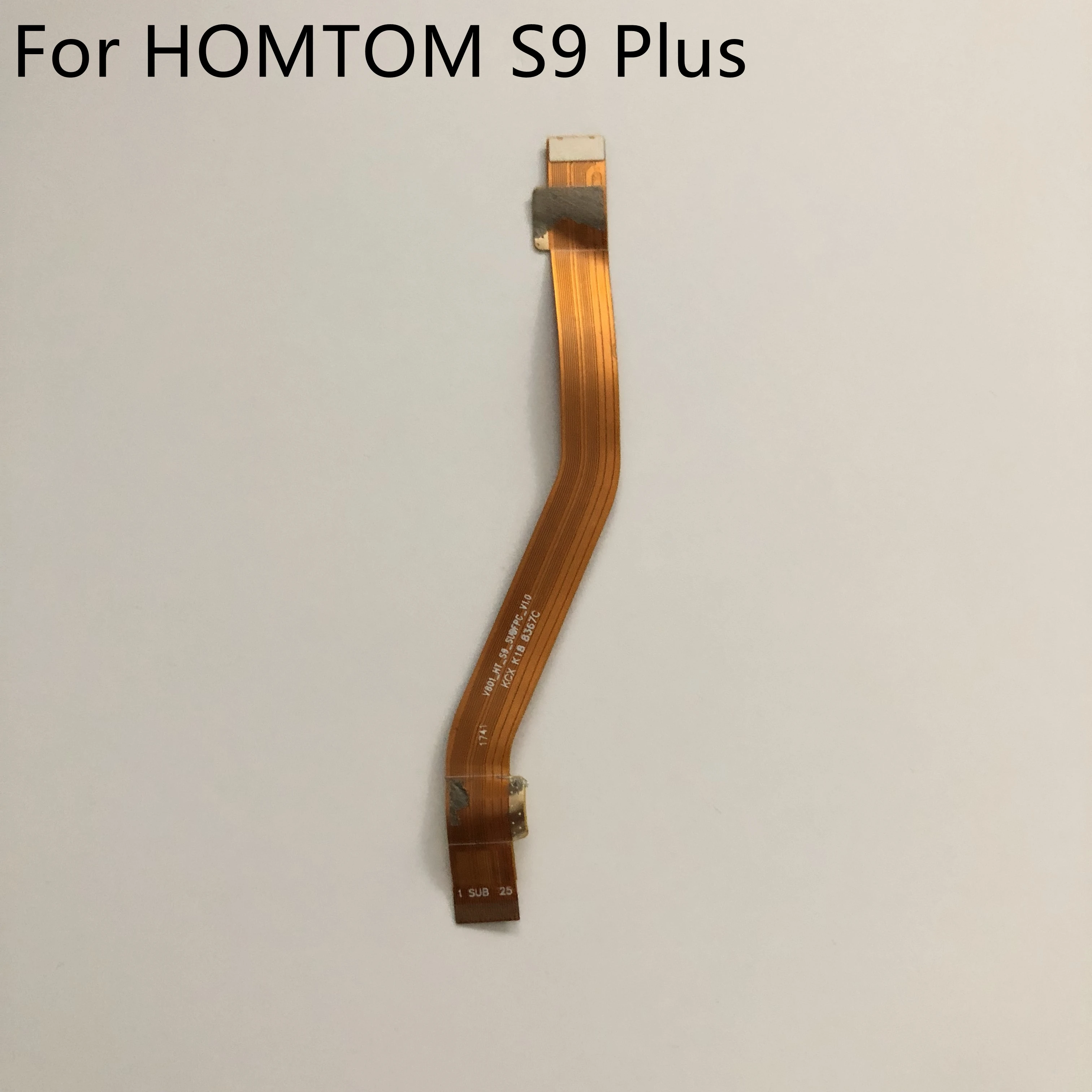 Б/у USB плата для зарядки материнская FPC HOMTOM S9 Plus MTK6750T Восьмиядерный 5 99 &quot18:9 HD +