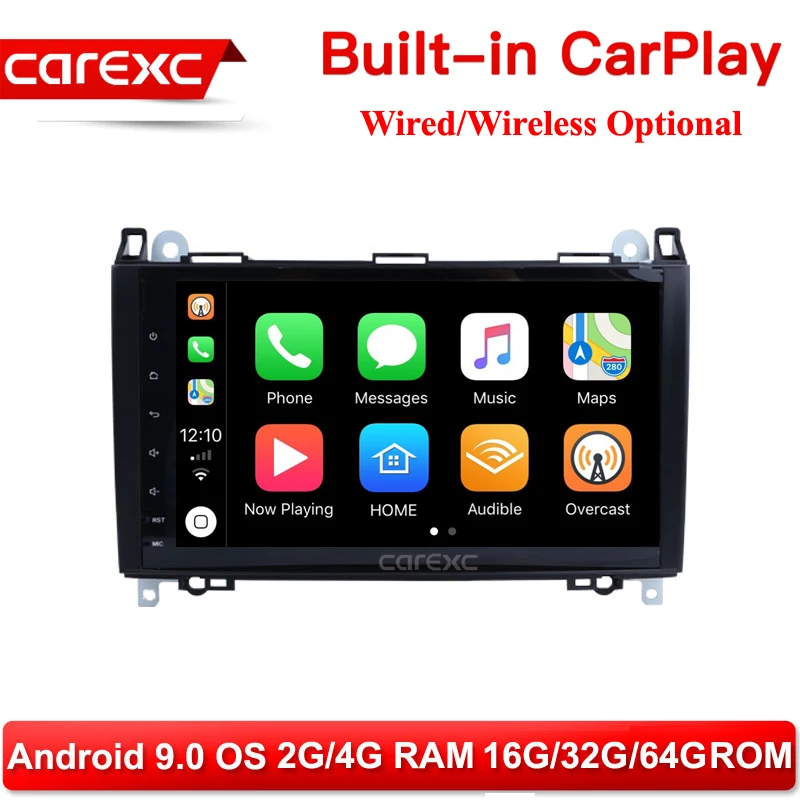 CarExc 9 ''Android 0 Muiltmedia плеер для Mercedes Benz B200 W245 W169 Viano Vito W639 Sprinter W906 2006 2008 2009 2010