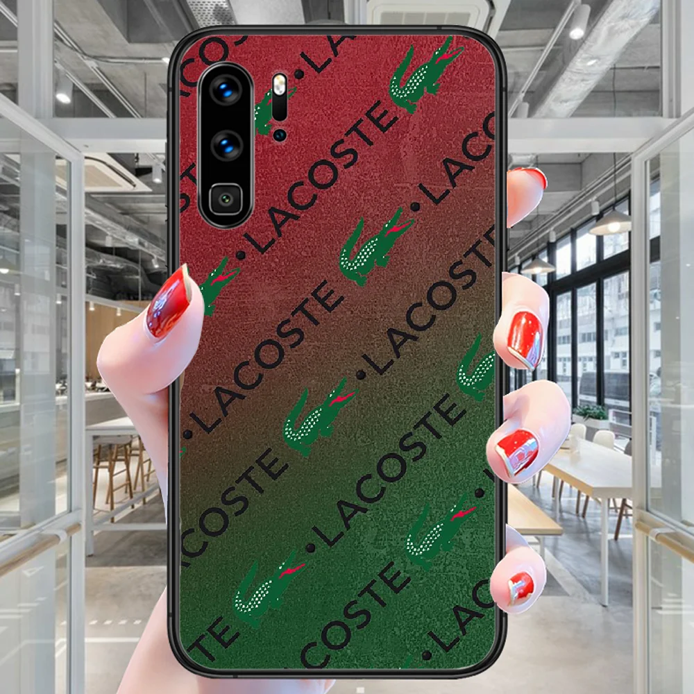 

France Luxury Fashion Brand Phone case For Huawei P Mate Smart 10 20 30 40 Lite Z 2019 Pro black Funda Pretty Cover Luxury