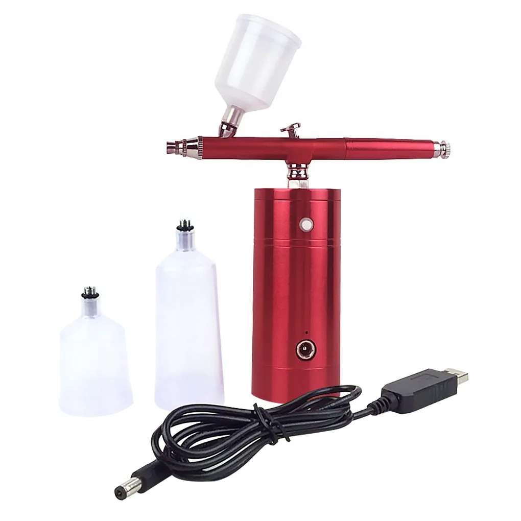 

Spray Gun Kit Mini Action Air Brush Airbrush Compressor Paint Art For Art Craft Model Paint Spraying Hobby