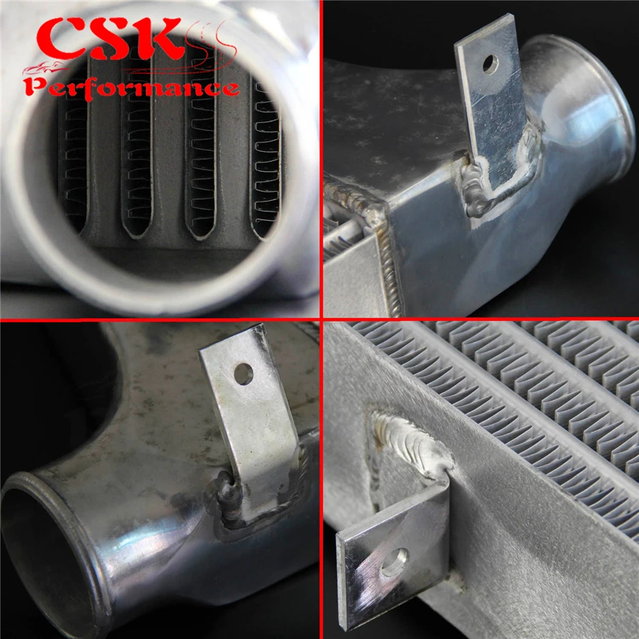Подходит для Mazda RX 7 RX7 FC FC3S 13B 86 91 обновленный FMIC Single Turbo Intercooler Silver| |
