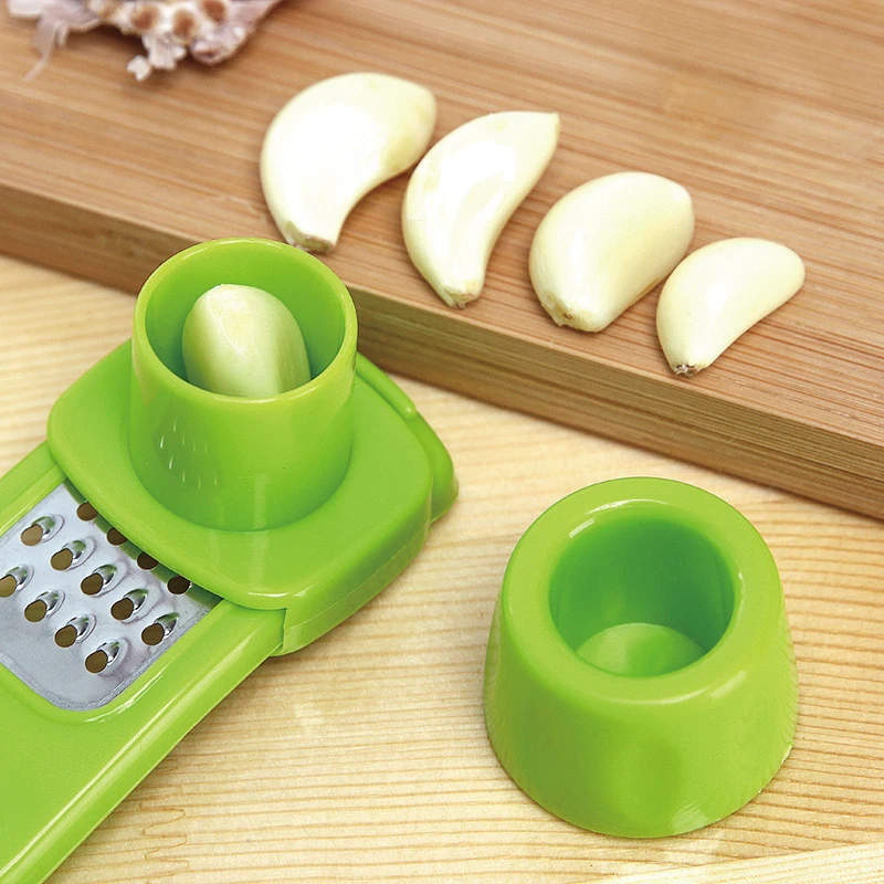 Multifunctional Garlic Presses Plastic Ginger Grinder Planer ajo Grinding Tool Mini Stirre Kitchen Acces | Дом и сад