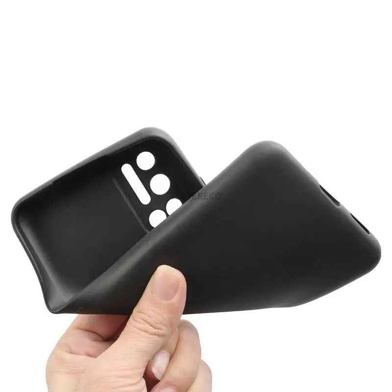 360 Degree Full Protection Case For Doogee N40 Pro Soft Black TPU Case with Tempered Glass for Doogee N40 Pro N40Pro Cases Vetro