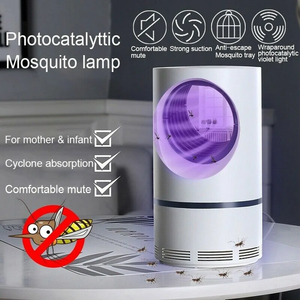 Москитная лампа безопасная фотокатализационная 5 Вт с питанием от USB