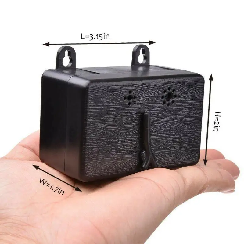 Outdoor Ultrasonic Anti-Barking Device Powerful Pet Dog Bark Control Sonic Silencer Tools Protable Training Accessories | Дом и сад
