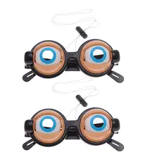 2 шт Вечерние забавные шалости очки Crazy Eyes игрушки для подарка на день рождения пластиковые новые очки игрушки новое поступление 2 шт Вечерние забавные шалости очки Crazy Eyes игрушки для подарка на день рождения пластиковые новые очки игрушки новое поступление