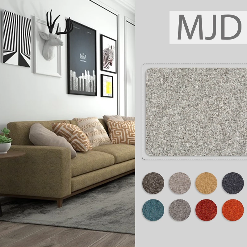 

Design Fabric By Yard Polished-Woven Texture Versatile Look Anti-bacteria Best For Pillow Sofa Patchwork DIY Sewing Material