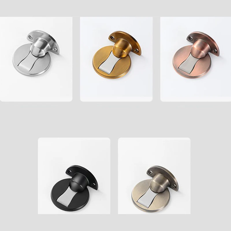 

Magnet Door Stops Magnetic Door Stopper Non-punch Six Colors Available Door Holder Hidden Doorstop Furniture Door Hardware