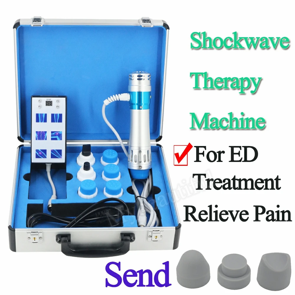 

NEW Shockwave Therapy Machine Extracorporeal Shock Wave Physiotherapy For ED Treatment Pain Relief Massager Body Relax Instrumet