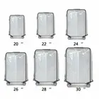 Прозрачный ПВХ чехол для багажа, 6 размеров, водонепроницаемый пылезащитный чехол для чемодана на колесиках, аксессуары для путешествий