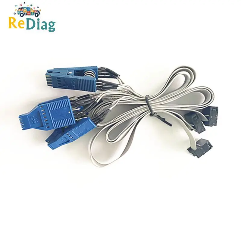 

Soic Clip 8pin work for Jan Version Tacho Pro NO. 42/43/44 8PIN Cable EEPROM DIP-8CON SOIC-14CON SOIC-8CON