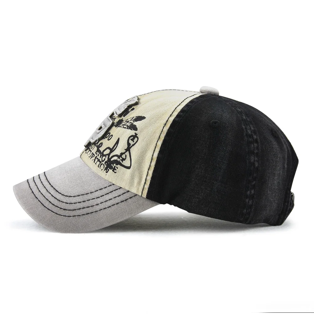 Бренд TOHUIYAN Регулируемая бейсбольная кепка для мужчин и женщин винтажные