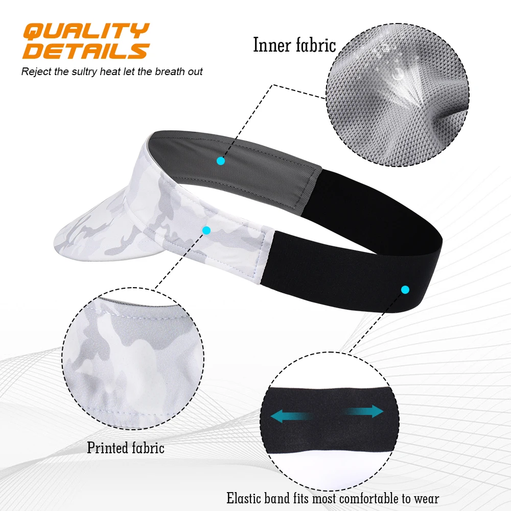

Fashion Baseball Hats Summer Running Sun Visor Sport Caps Riding Jogging Fishing Accessories Cycling Empty Top Cap Men Women