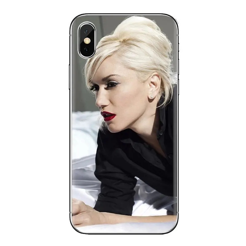 gwen stefani American Female Singer Soft Transparent Cover For iPod Touch Apple iPhone 4 4S 5 5S SE 5C 6 6S 7 8 X XR XS Plus MAX |
