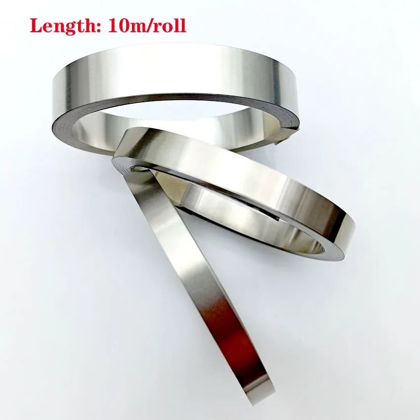 Никелевая пластина для литий ионных аккумуляторов 18650 1 рулон 10 м|Соединители| |