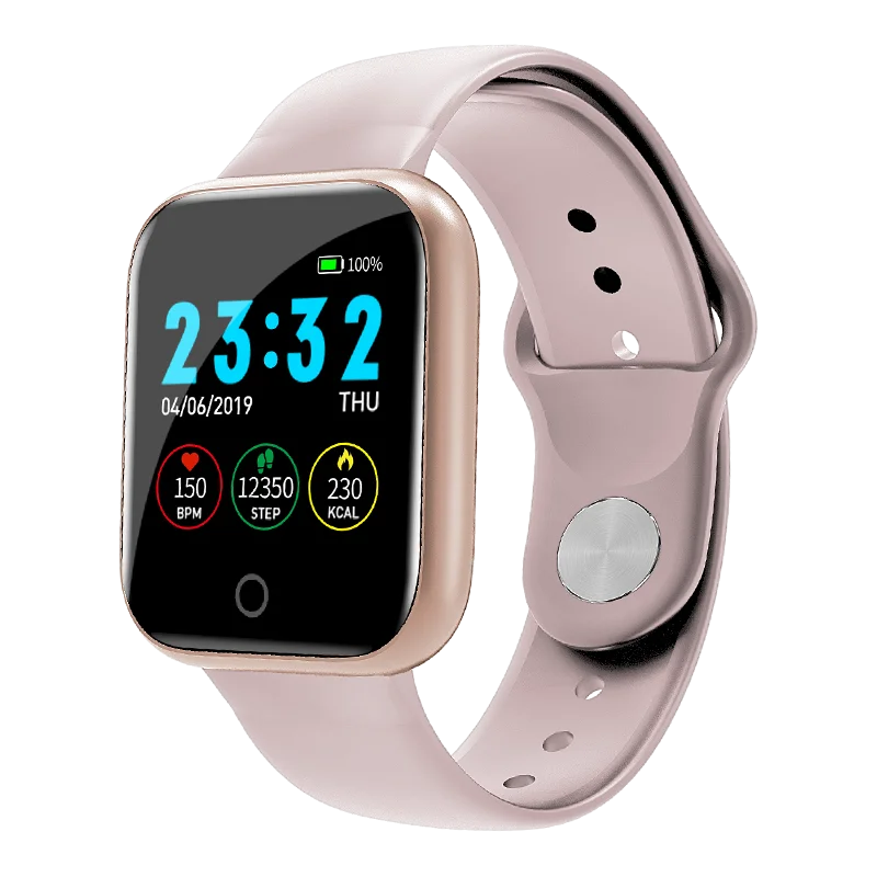 Wearpai I5 фитнес-трекер Смарт-часы погоды, водонепроницаемый мониторинг сердечного ритма, фитнес-часы для мужчин и женщин