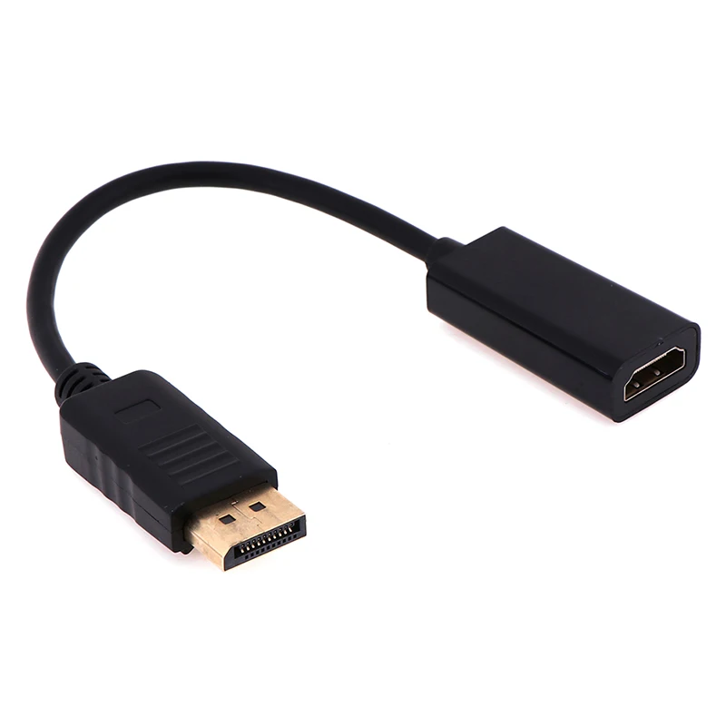 

1080P Full HD DP Displayport Male to HDMI-compatible Female Cable Converter Adapter for PC Laptop