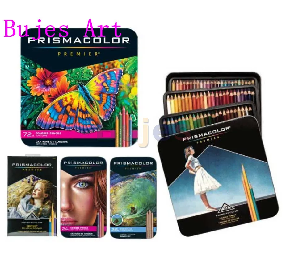 Lapis de cor США Sanford Prismacolor Premier 48 72 150 цветов масляный цветной карандаш 4 0 мм мягкий