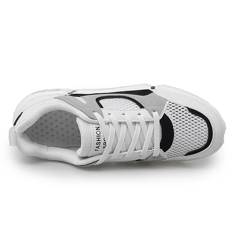 Кроссовки унисекс сетчатые повседневная легкая обувь для ходьбы плоская подошва
