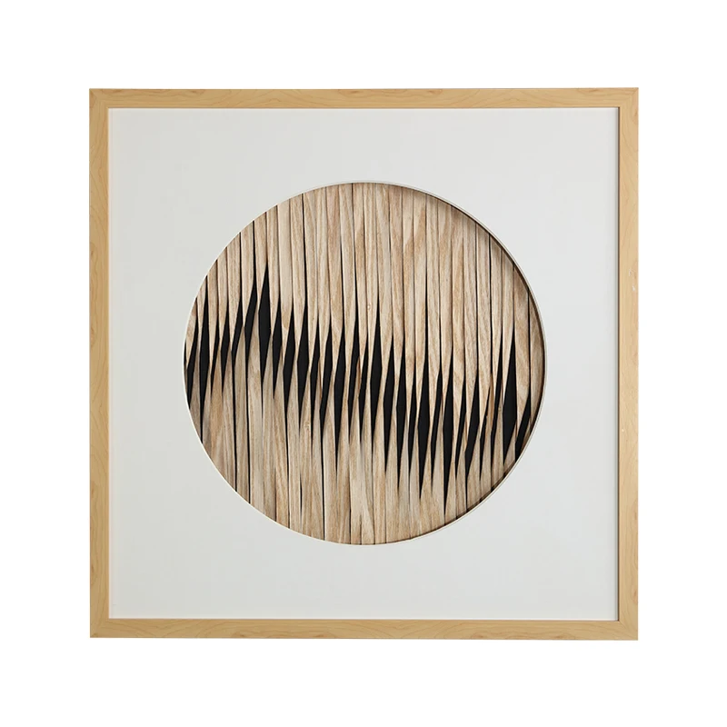 

TT Jingquan Simple Modern Home Entrance Painting Handmade Artwork Physical Picture Living Room Abstract Stereo Hanging Painting