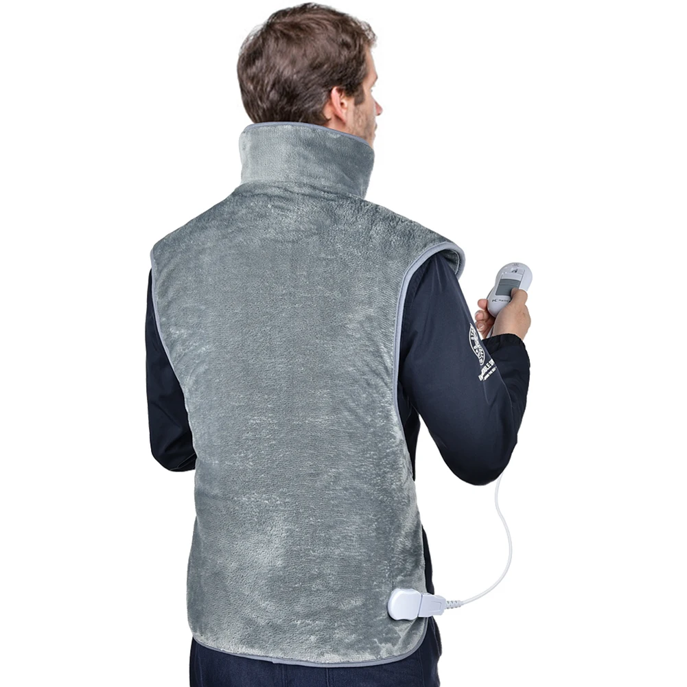 

Electric Blanket Overheat Protect Heating Shawl Hot Compress Physiotherapy Shoulder Back Keep Warm Joint Cervical Pain Relief