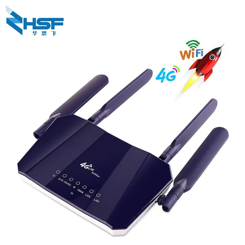 Мобильный Wi Fi роутер CPE 4G LTE со слотом для SIM карты комнатные роутеры FDD 300 Мбит/с