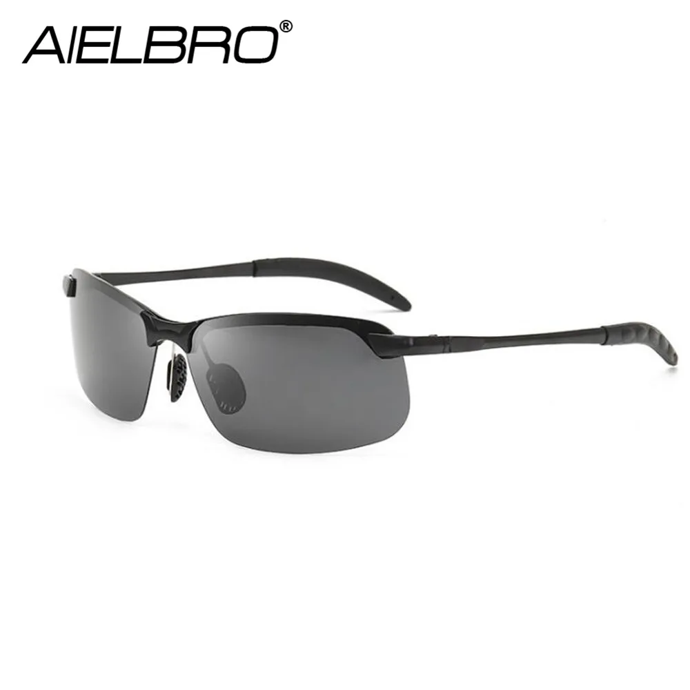 AIELBRO HD очки ночного видения для вождения, поляризованные солнцезащитные очки для вождения, мужские и женские антибликовые очки ночного видения, УФ очки для вождения gafas