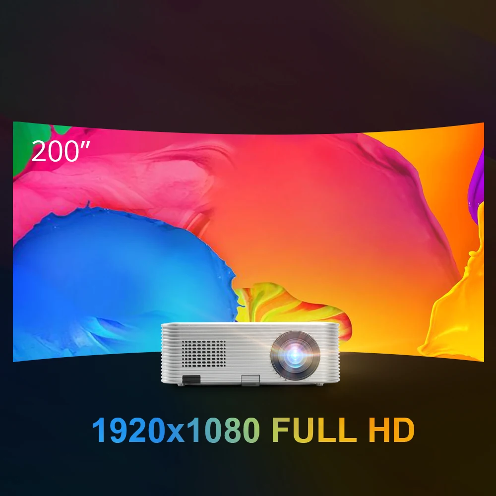 BYINTEK MOON K15 Full HD 4K Кино 1080P светодиодный видео умный проектор на Android Proyector для 3D 300