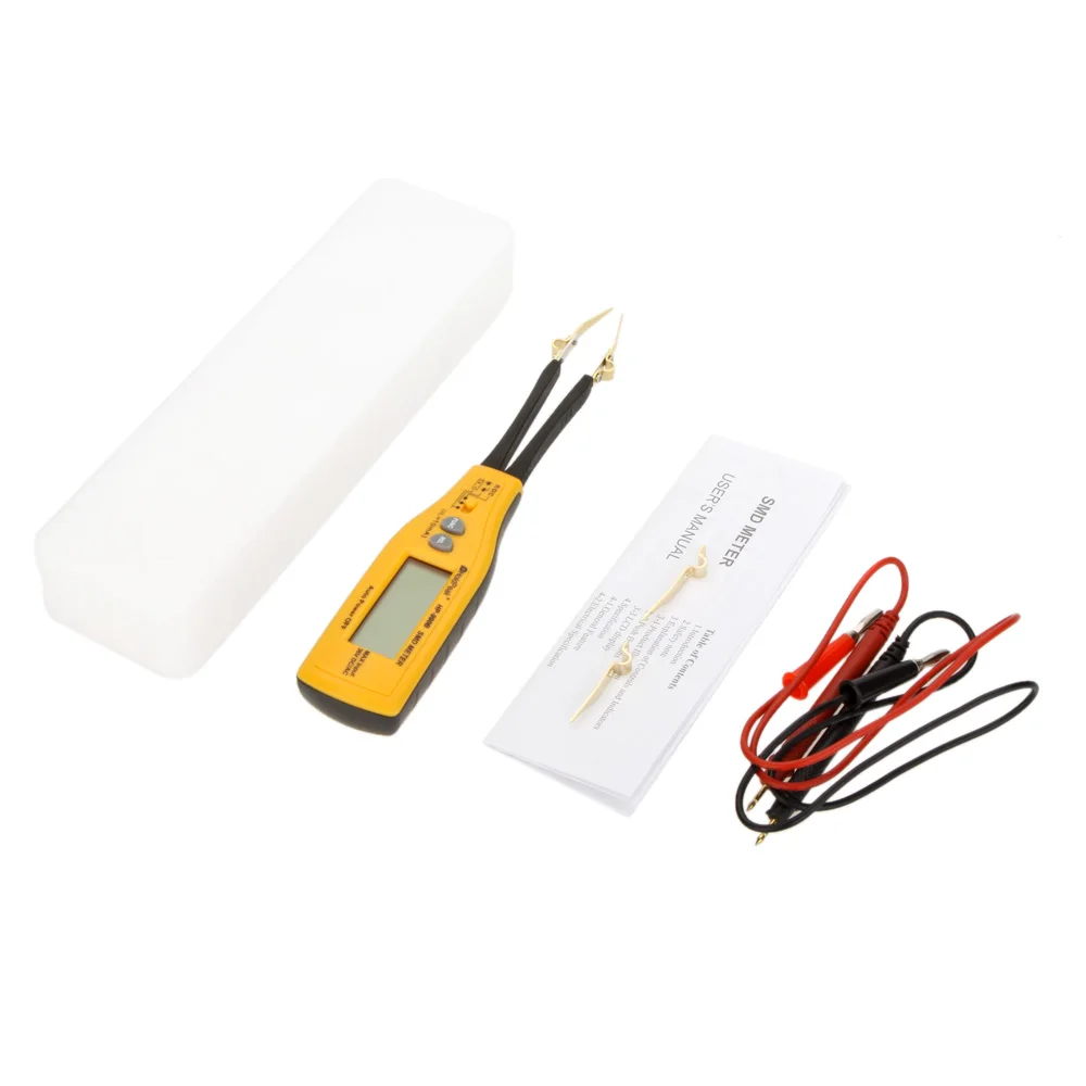 HoldPeak HP-990B Авто Диапазон измеритель SMD резистор конденсатор диод/проверка