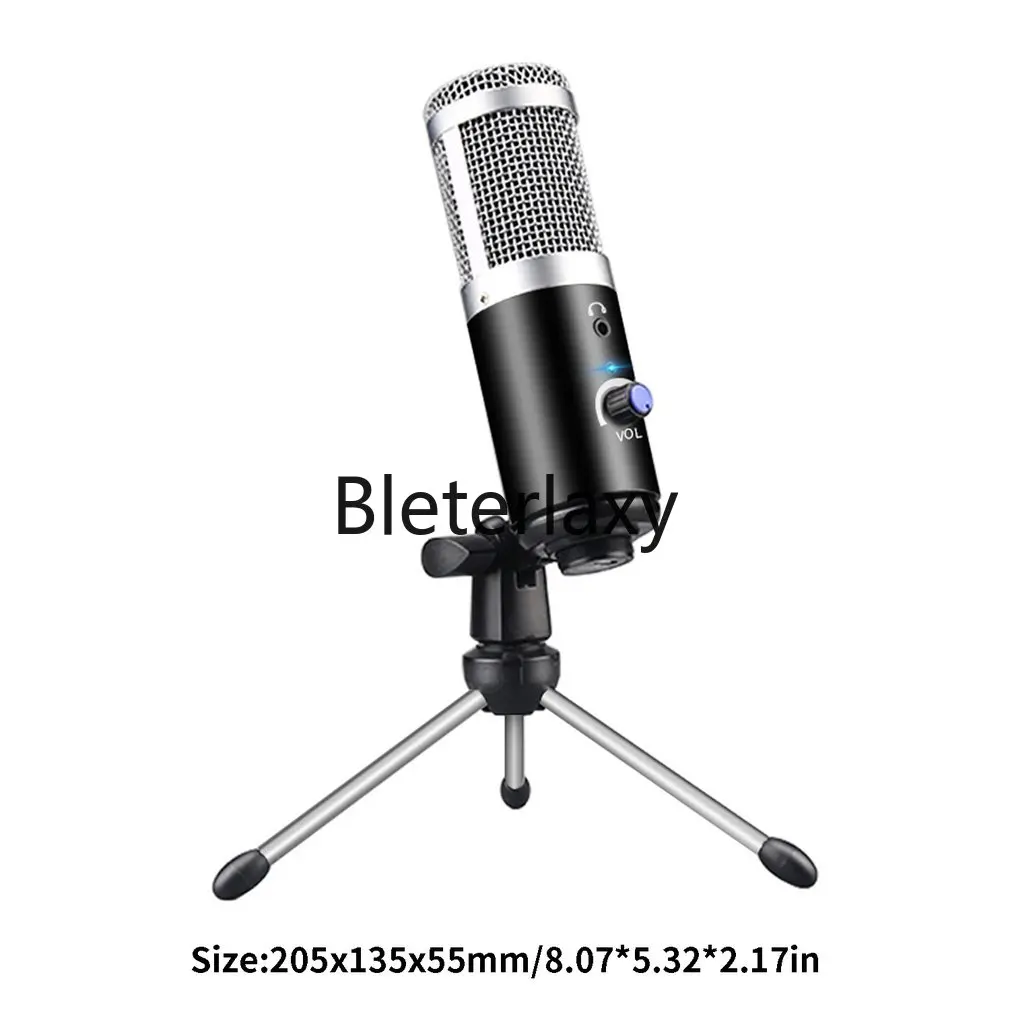 Конденсаторный Usb-микрофон компьютерный микрофон для Youtube подкастов записи
