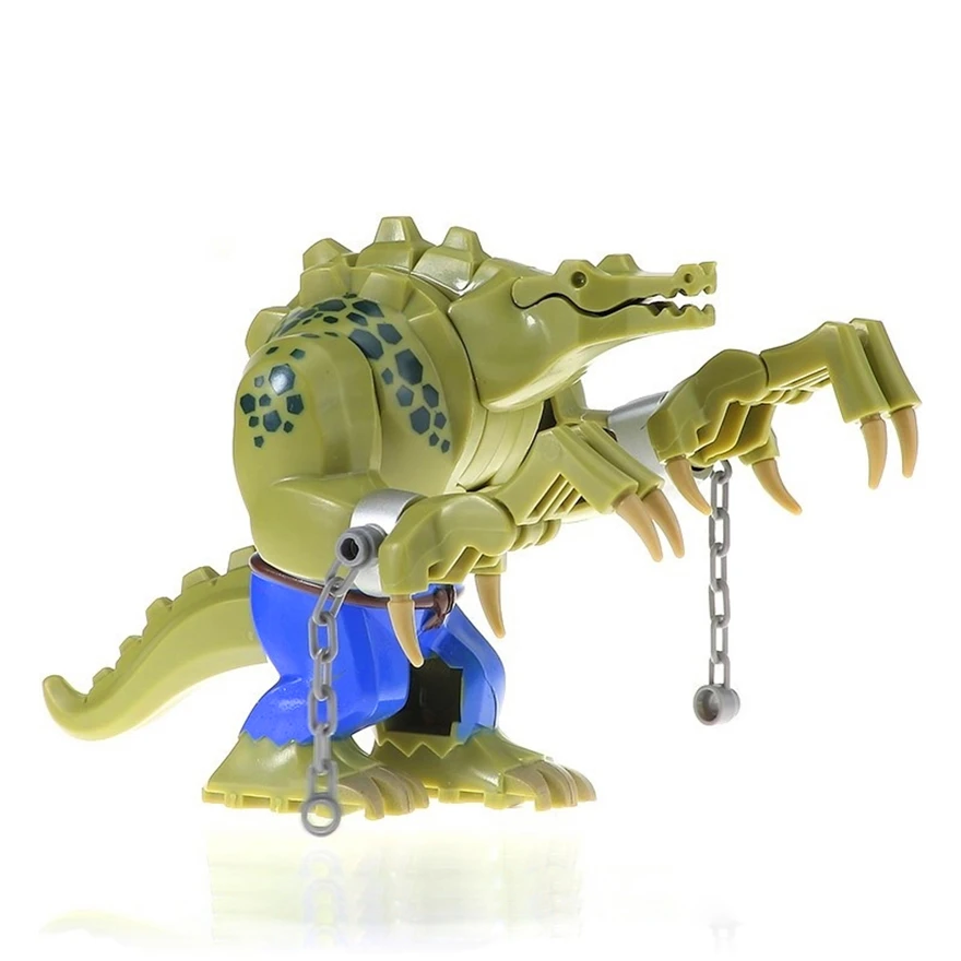 Экшн Фигурка Супергерои Марвел убийца Крокодила 10 5 см строительные блоки