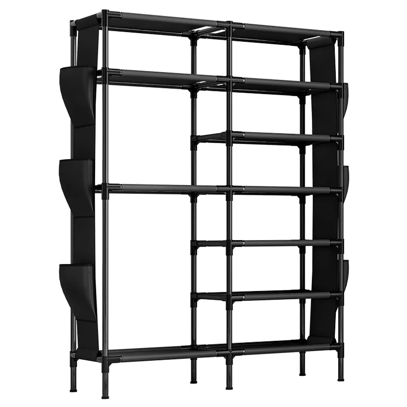 

Shoe Rack Multi-layer Simple Dust-proof Shoe Cabinet Small Dormitory Home Indoor Storage At The Door Room Organizer