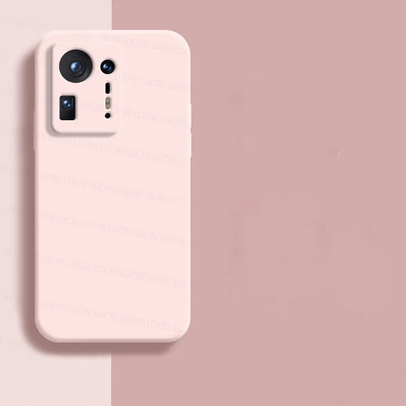Liquid Silicone Cover For Xiaomi Mix 4 Case For Xiaomi Mix 4 3 3s 2 Case Soft Phone Protective Bumper For Xiaomi Mi 11 10 9 Pro