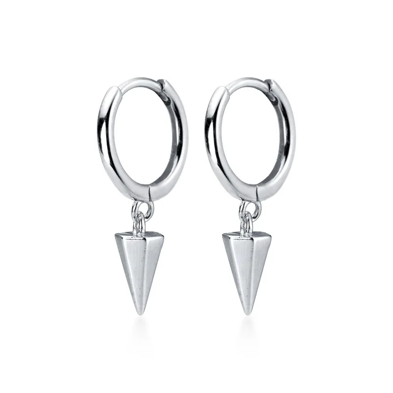 Trusta 925 Solid Sterling Silver Earrings Women Fashion Heart/Star Small Love Stud Ear Clip Jewelry Gift for Teen Girls DS904 - Окраска металла: G3296
