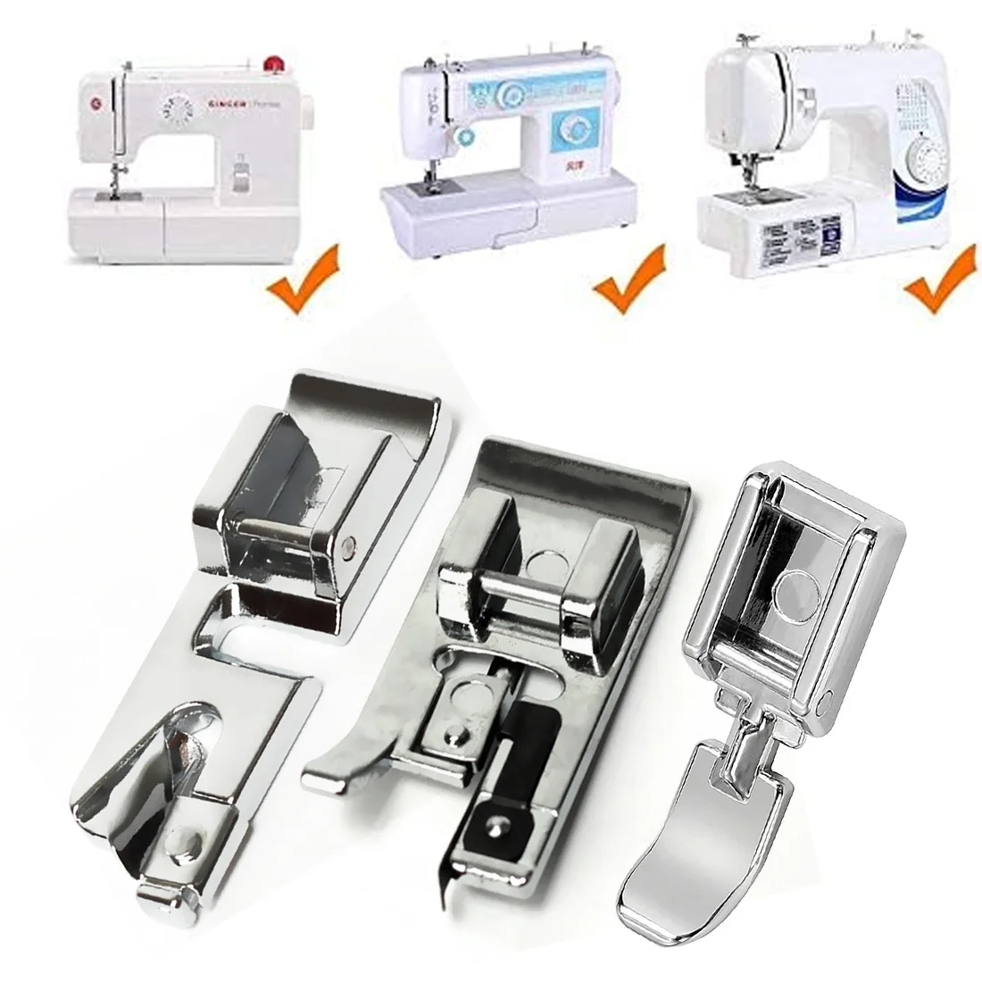 Электрическая швейная машина Singer домашний набор оверлочная прижимная лапка для