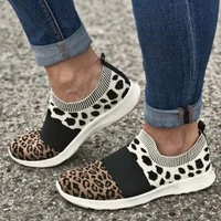 women flat shoes 2021 new female leopard snake print loafers soft bottom one pedal lazy shoes women slip on flats