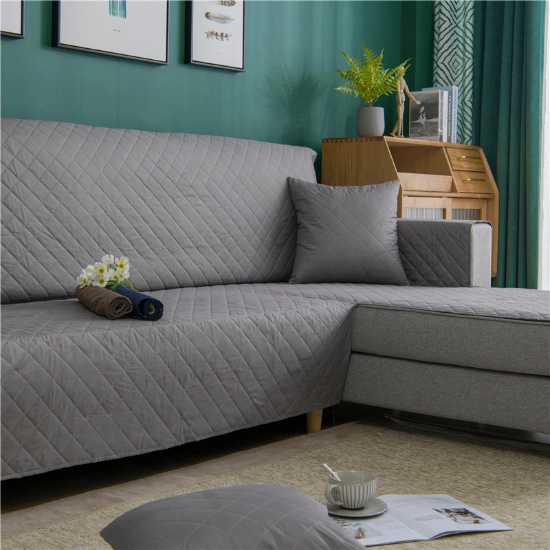 one piece l shaped corner sofa cover wear resistant anti slip pet cat anti scratch slipcover living room large size couch cover free global shipping