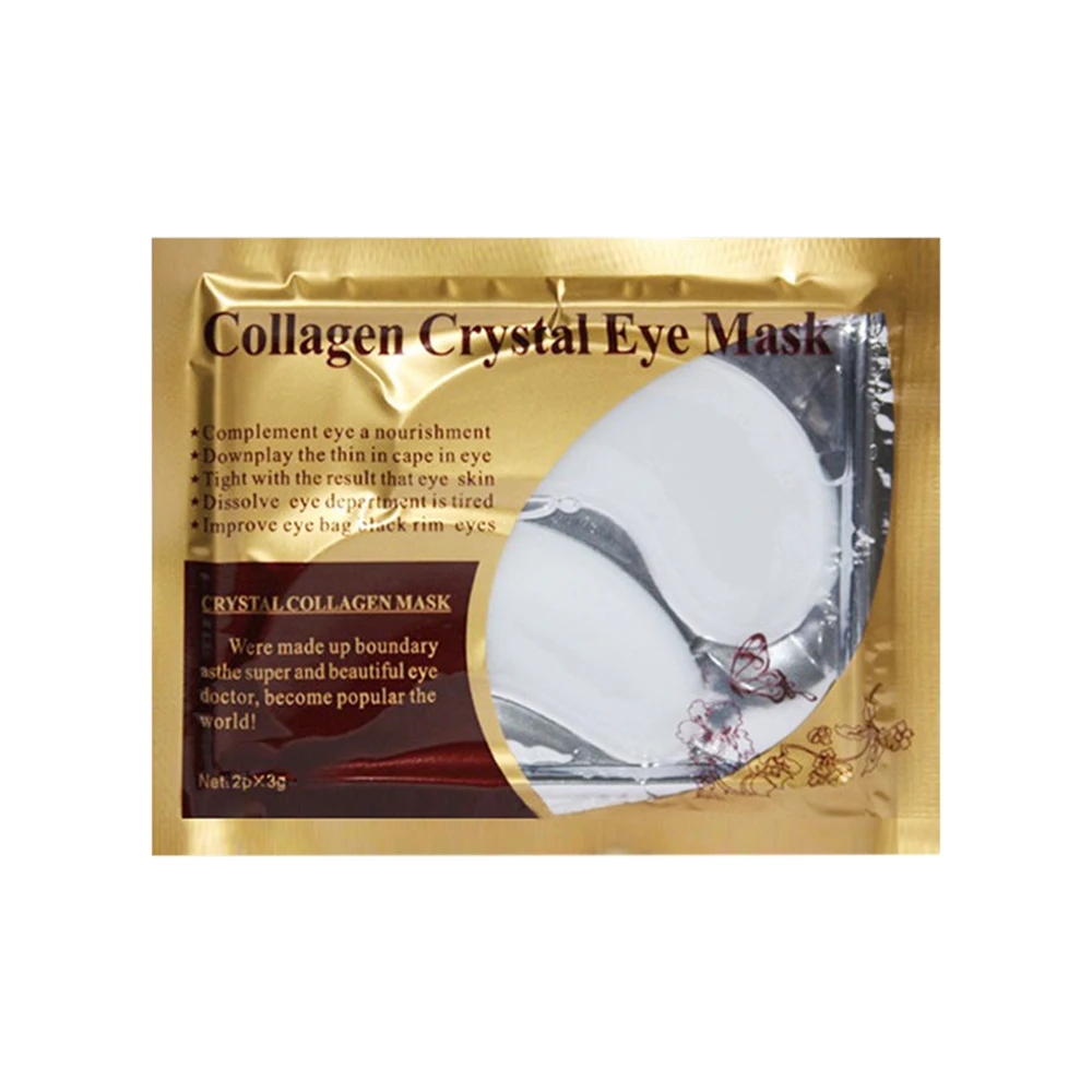 1 пара маски для глаз коллагеновые Кристальные гелевые подушечки под глаза