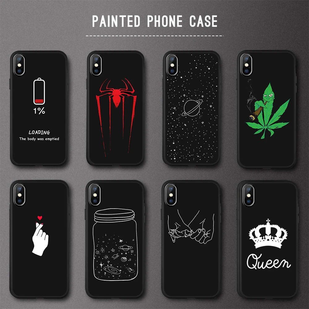Pattern Silicone Case For iPhone 11 Pro Max 6.5 2019 Soft TPU Printed Phone Back Cover Apple 5.8 Couqe Capa |