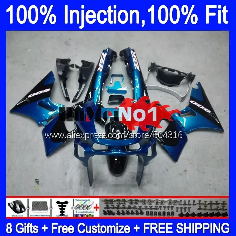 

Injection For KAWASAKI ZZR400 1993 1994 1995 1996 1997 1998 1999 111MC.16 blue stock ZZR 400 ZZR-400 93 95 96 97 98 99 Fairing