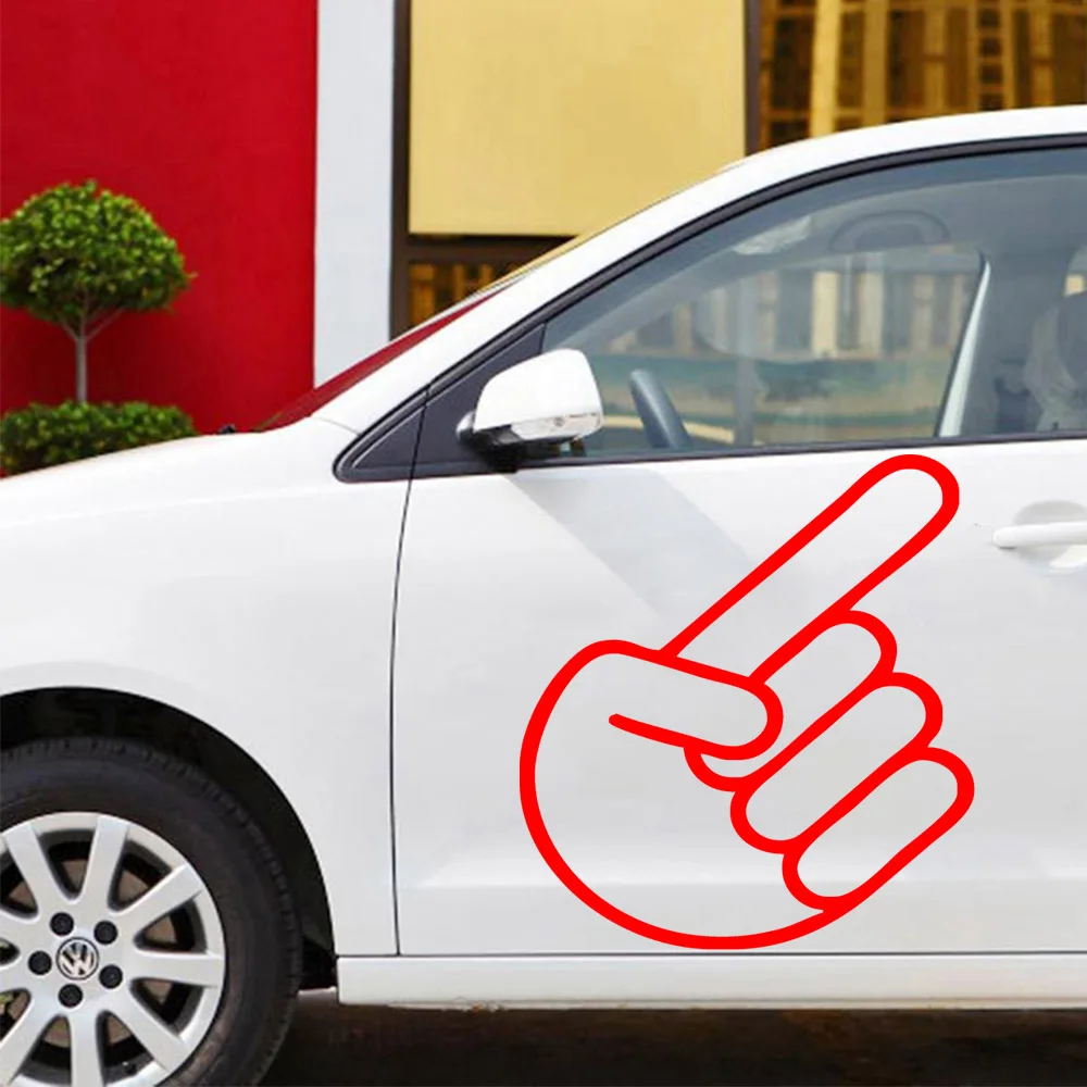 Симпатичная схема жестов автомобильная наклейка s на автомобиль виниловая