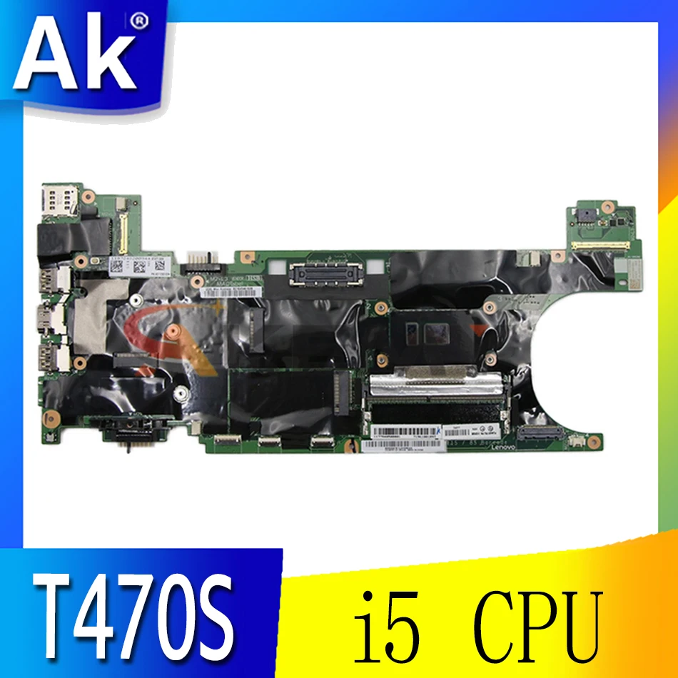 

For Lenovo DT471 NM-B081 Thinkpad T470S Laptop Motherboard With i5 CPU RAM-4GB FRU: 01ER312 01ER350 01ER353 100% Fully Tested