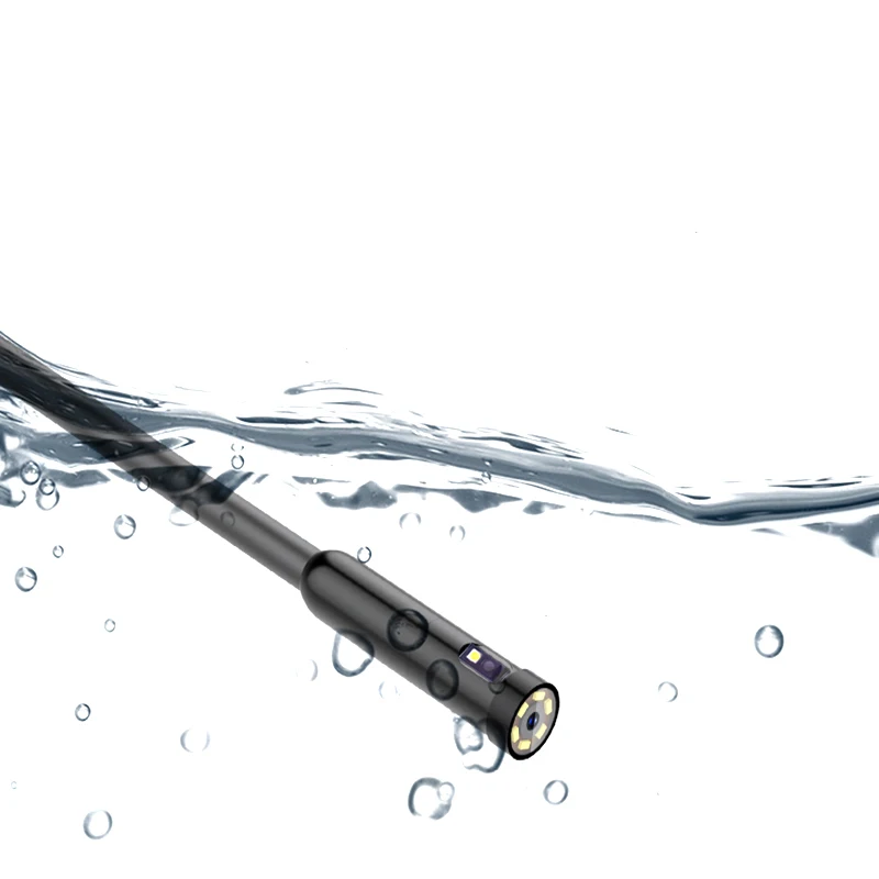 Double Lens USB Endoscope 720P Sewer Inspection Dual Camera IP67 Boroscope Type C Endoscopic for Android Smartphone PC | Безопасность и