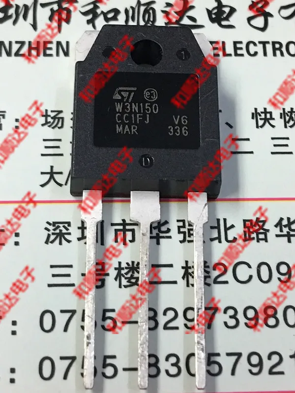 

10 шт./лот STW3N150 новый спот TO-3P 1500V 2.5A