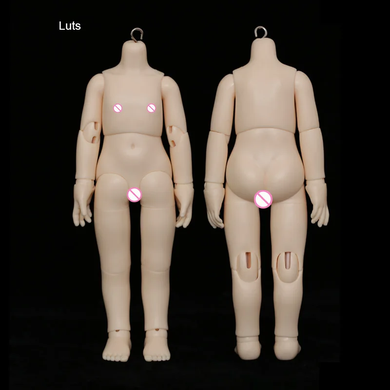 BJD Кукла тело 1/6 смолы фигурки голая игрушка мальчик девочка подарок кукла ребенок настоящая Смола игрушки для детей - Цвет: Luts