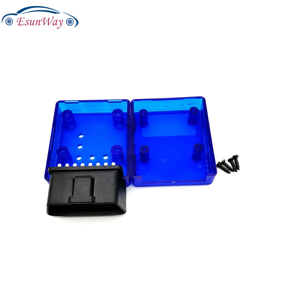 Интерфейсный Адаптер ELM 327 OBD2 разъем переходник для интерфейса ELM327 bluetooth синий